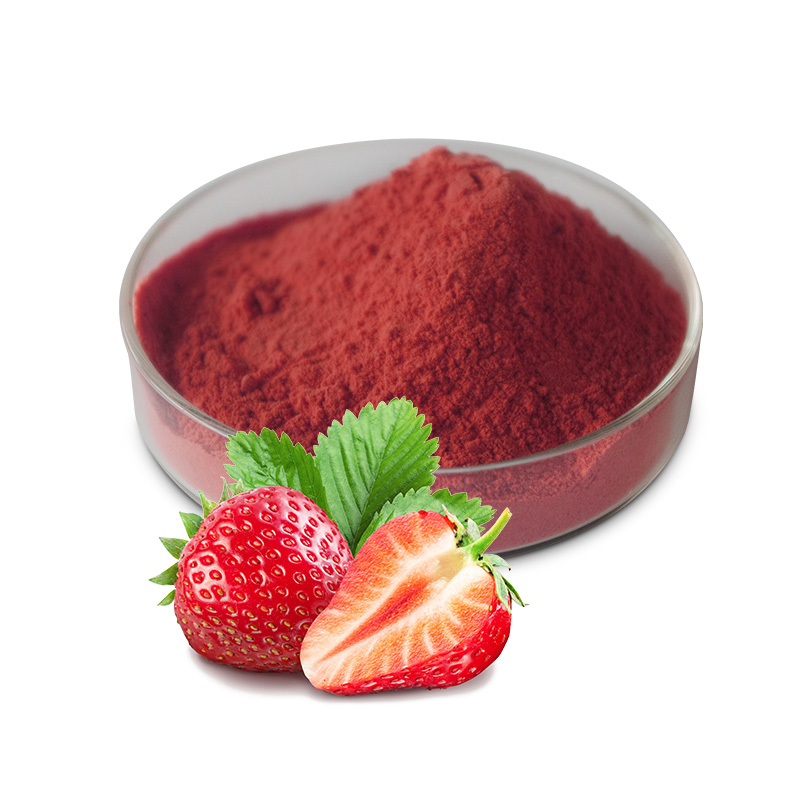 Strawberry Extract Food Grade Freeze Dried Strawberry Powder Extract